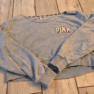 Victoria’s Secret PINK Cropped Sweatshirt